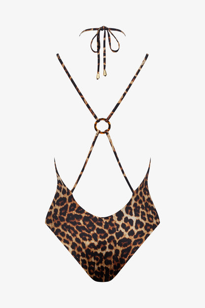 Costume intero con spalline - Safari