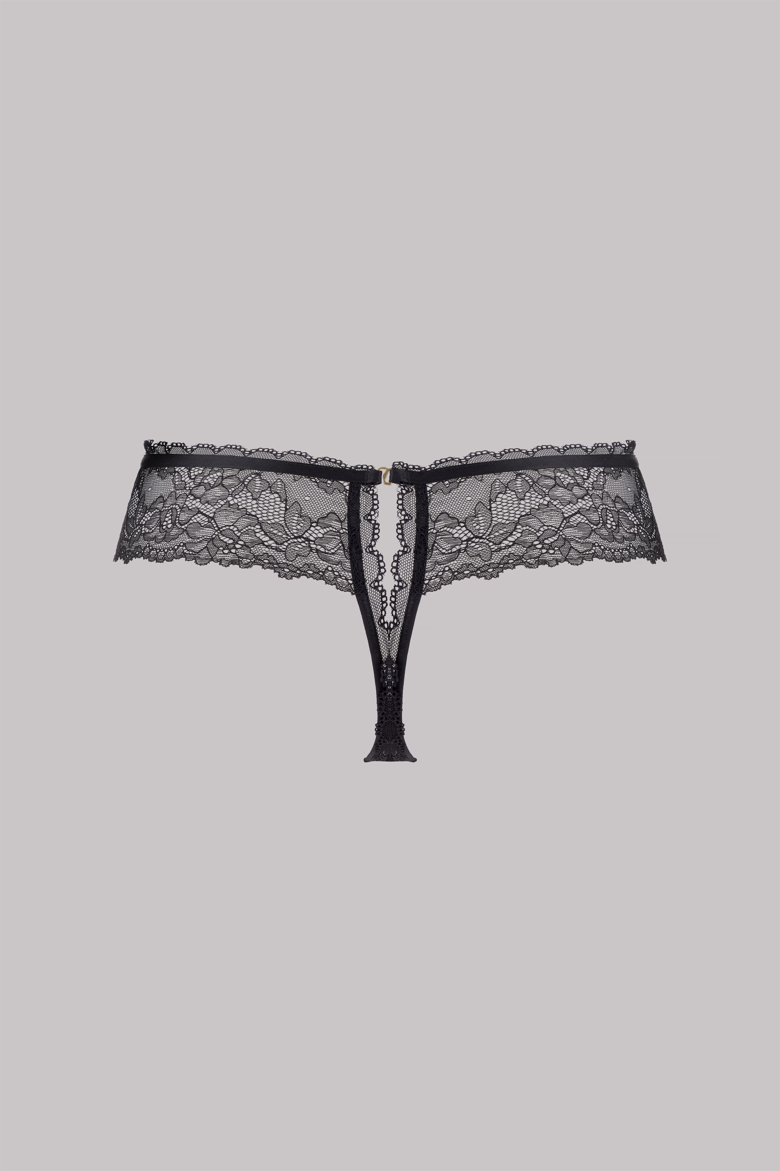 String tanga ouvrable - Le Petit Secret Dentelle