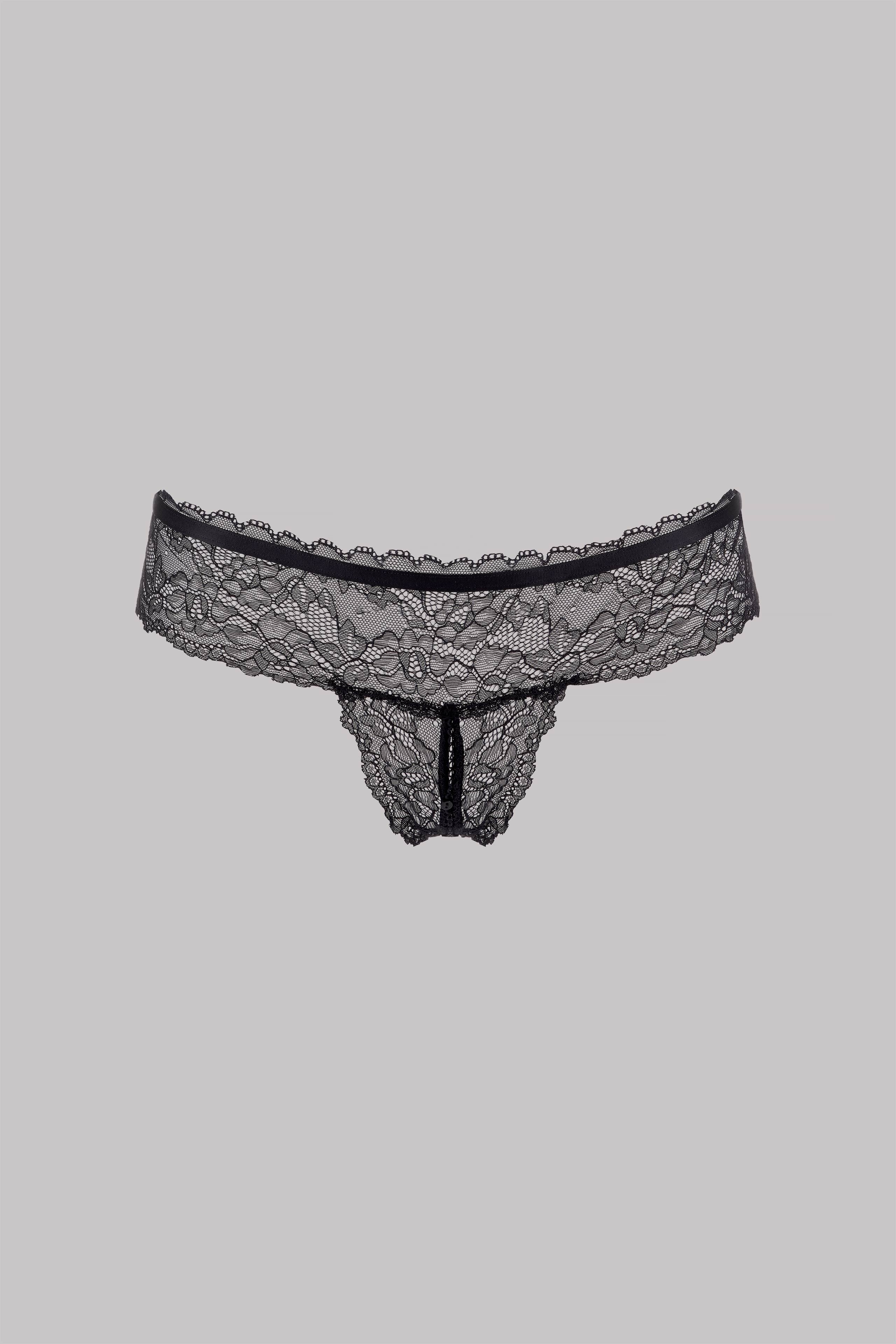 String tanga ouvrable - Le Petit Secret Dentelle