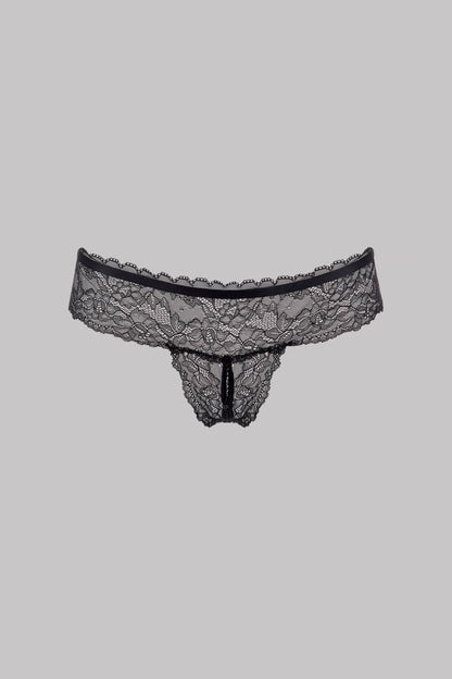 Openable thong - Le Petit Secret Dentelle