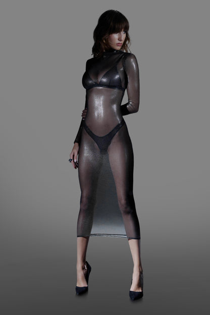 Robe midi transparente - 24 Secret Days