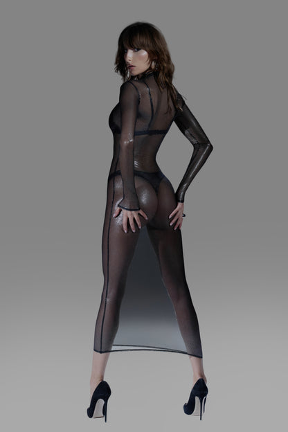 Robe midi transparente - 24 Secret Days