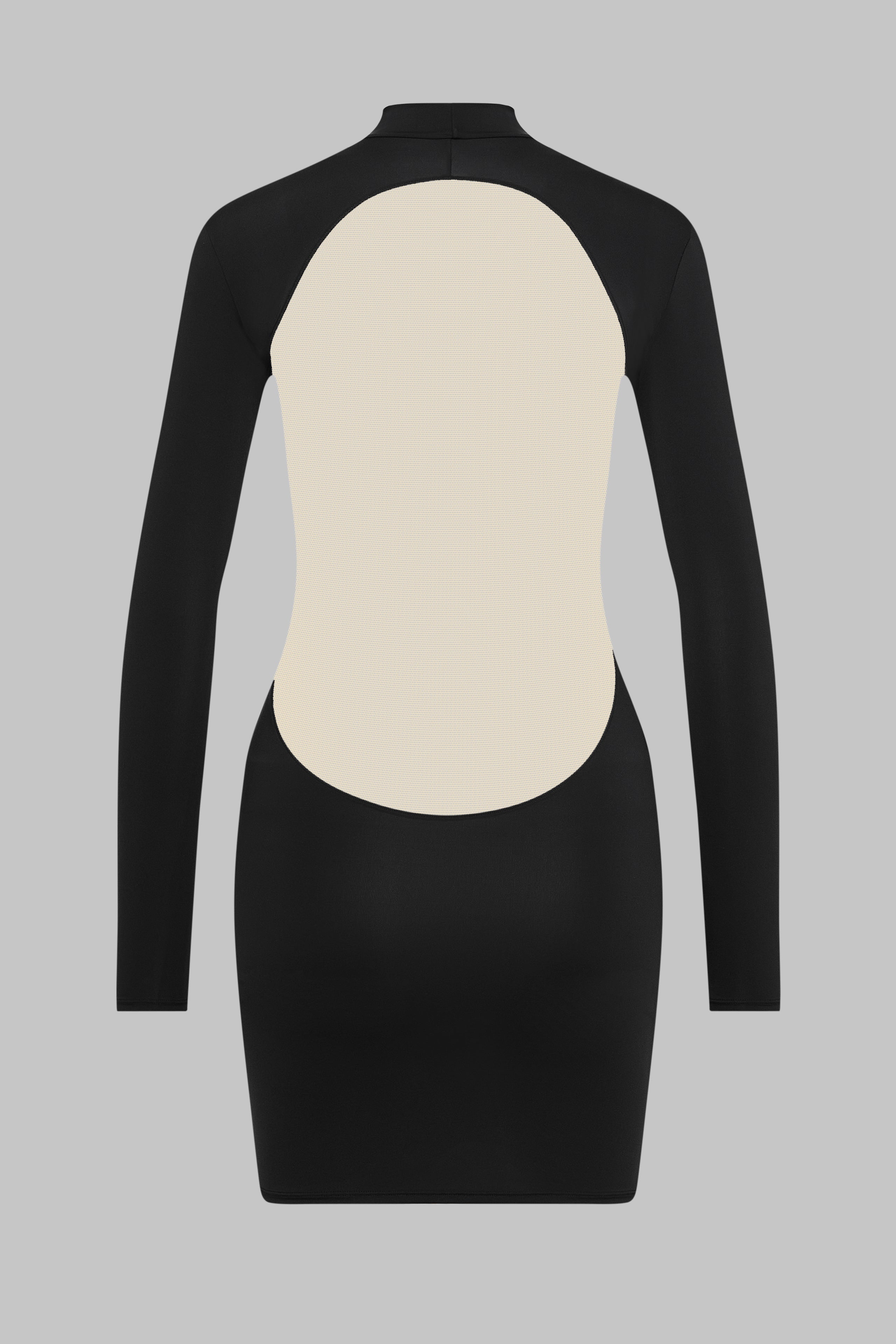 Minuit Dress with long sleeves - Pure Tentation