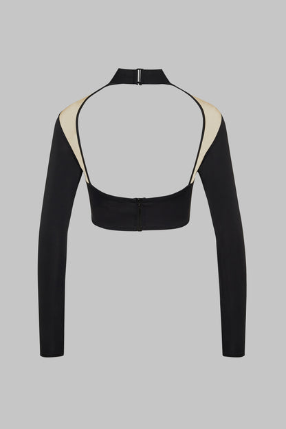 Top transparent Manches Longues - Pure Tentation