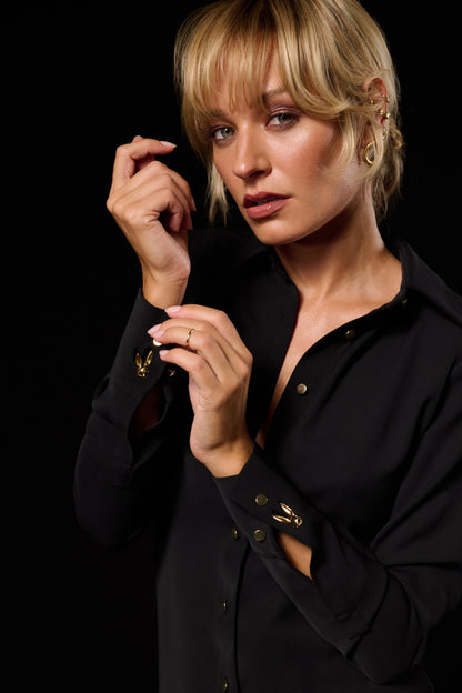 Boutons de manchette lapin