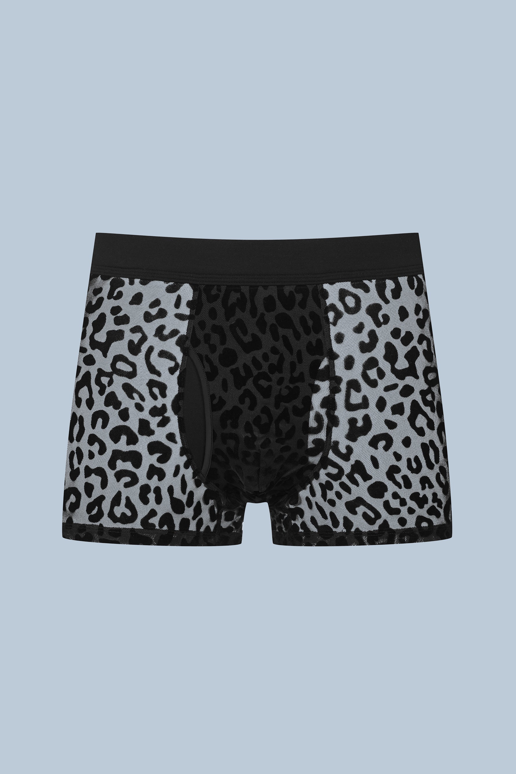 Boxer leopardati per uomo - Nero - 24 Secret Days