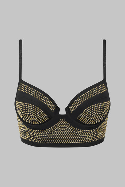 Studded bustier bra - 24 Secret Days