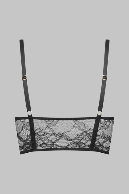 Bustier porte-jarretelles ouvert - Jeux Magnétiques