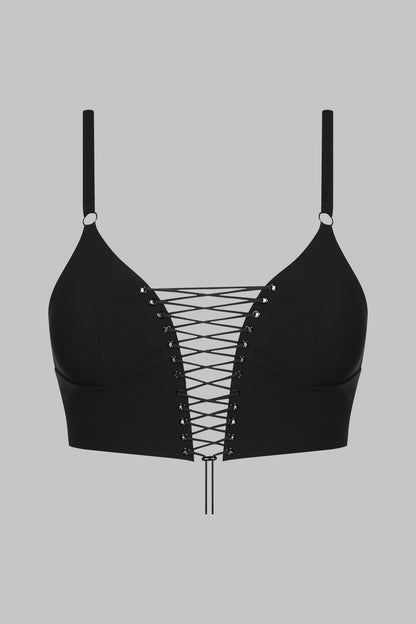 Soutien-gorge triangle bustier - Nuit Infinie