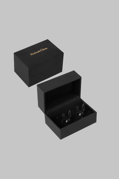 Rabbit cufflinks - 24 Secret Days