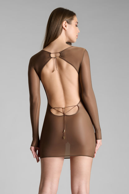 Robe courte dos ouvert - French Kiss Light