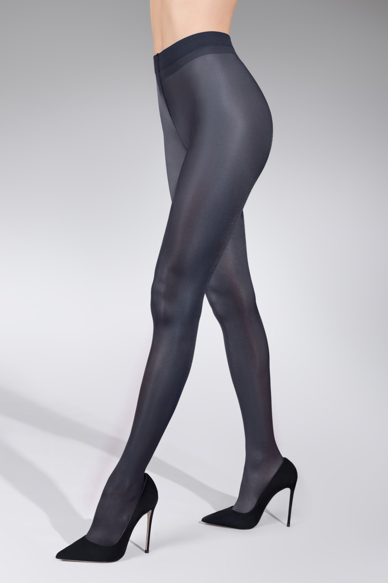 Collant Obsession 40D - Gris - LEGWEAR