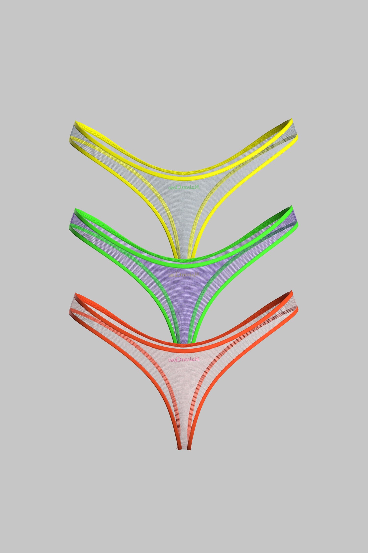 Set de 3 Strings Échancrés - Panorama