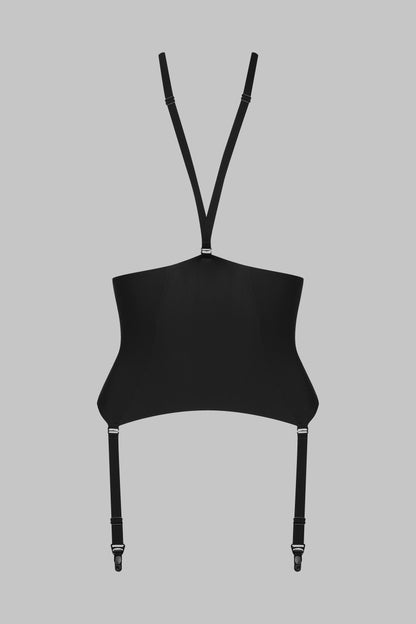Waist cincher suspender belt - Nuit Infinie