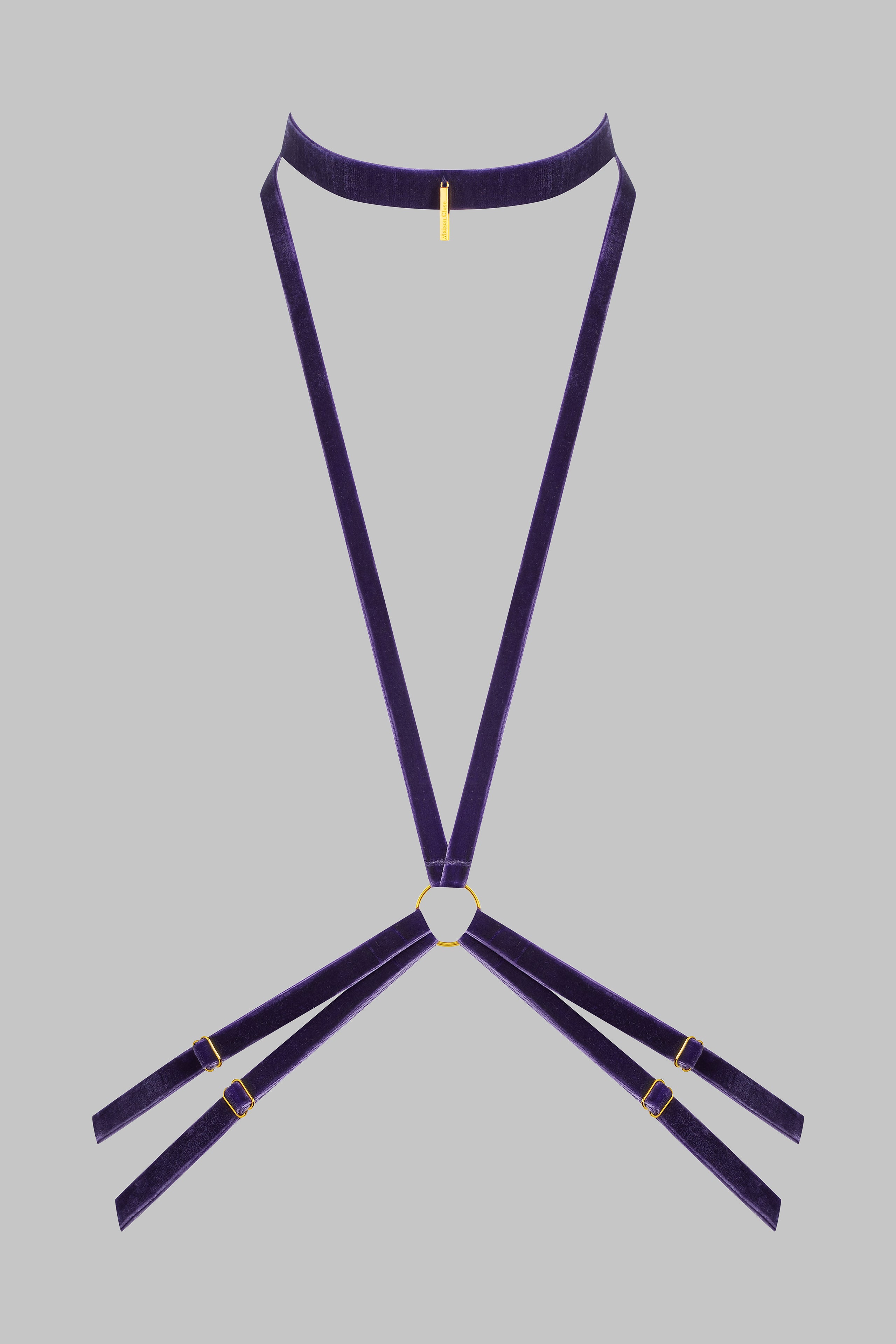 Harnais - Parure velours