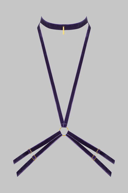 Harnais - Parure velours