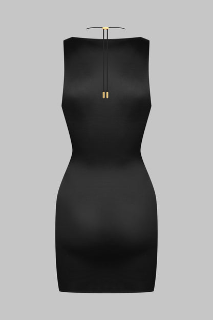 Short V-neck dress - French Kiss