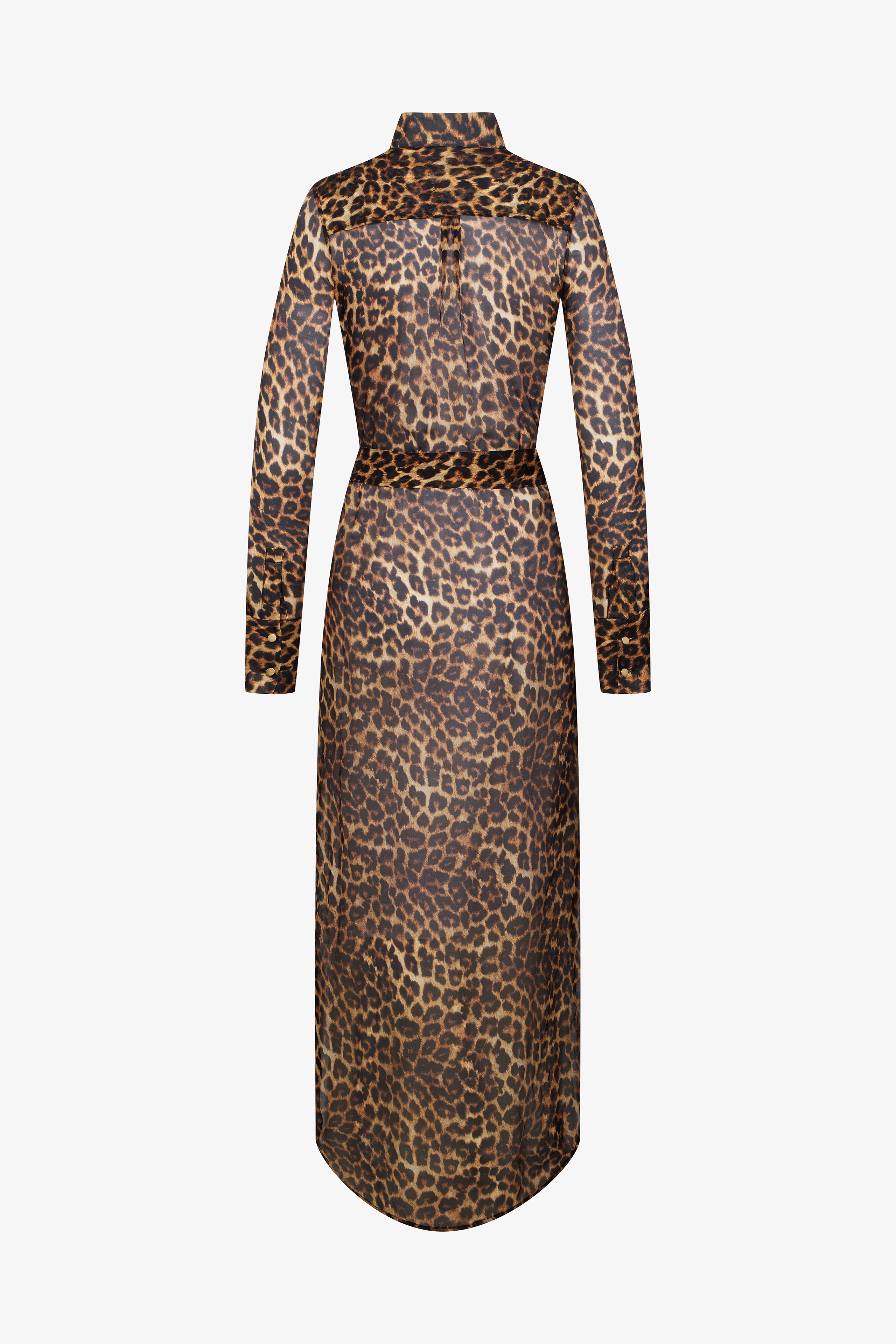 Long Shirt Dress - Safari