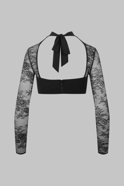Long-sleeve lace top - 24 Secret Days