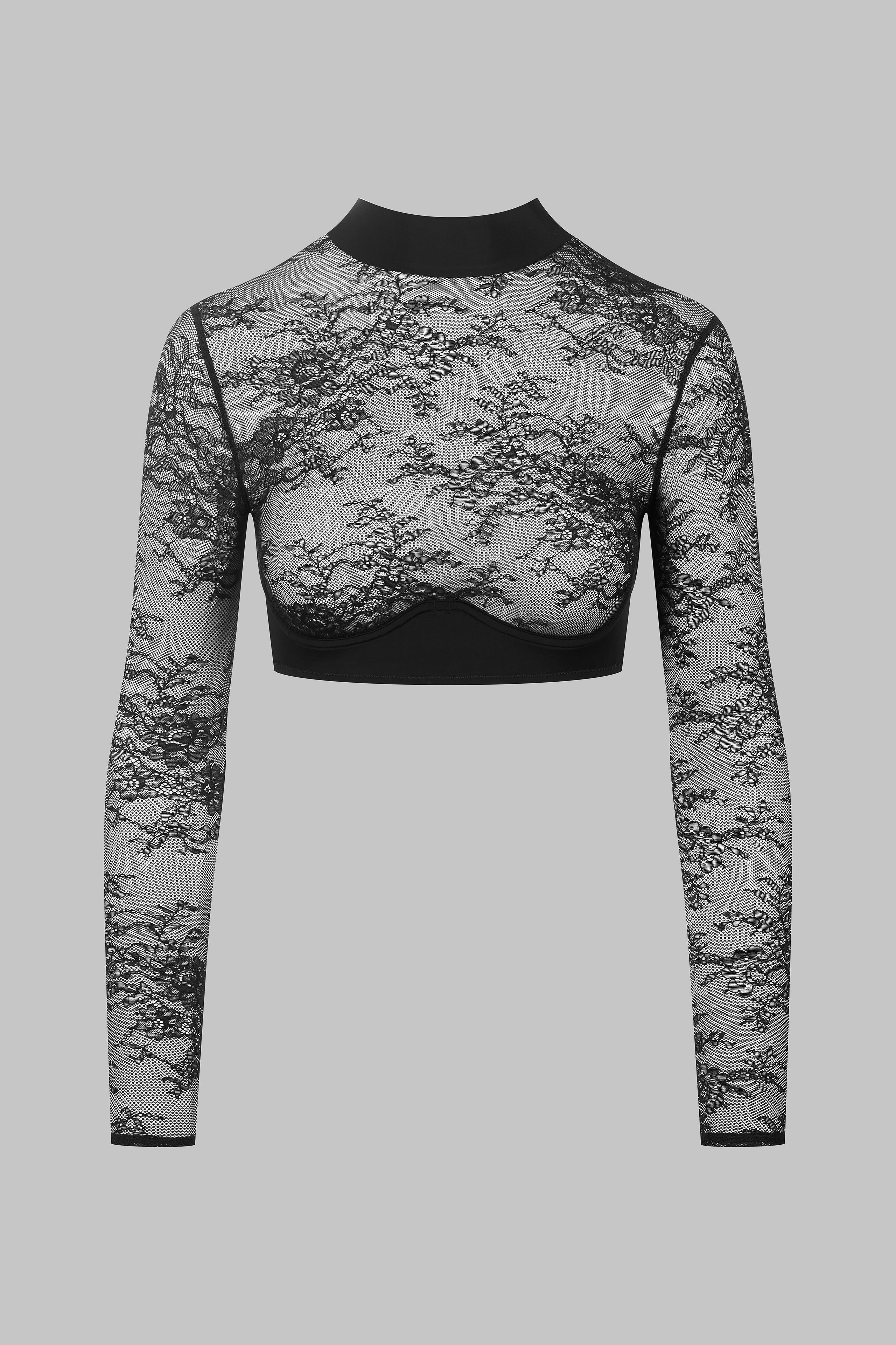 Long-sleeve lace top - 24 Secret Days