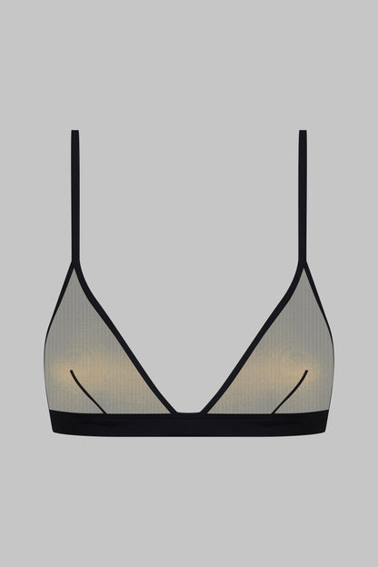 Shiny triangle bra – 24 Secret Days