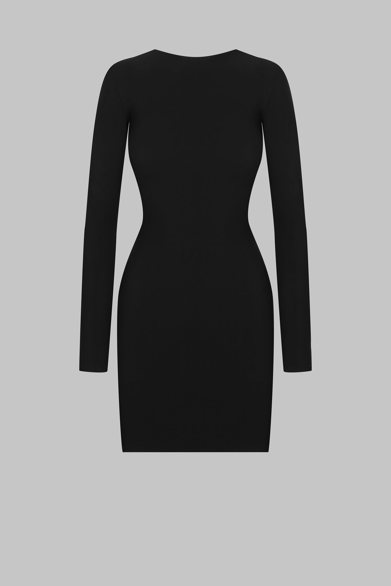 Open back short dress - Nuit Infinie