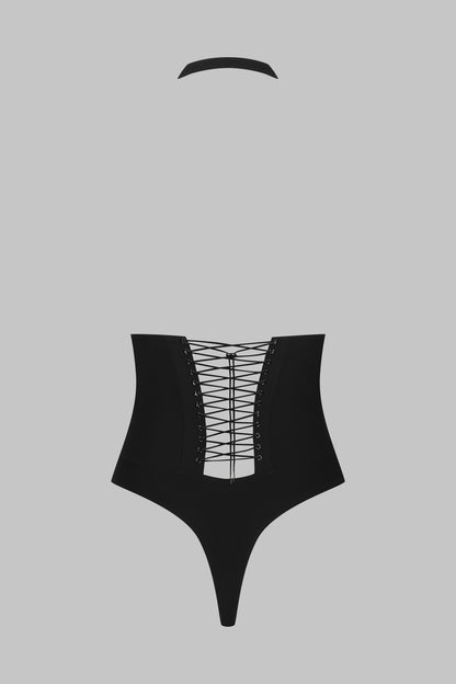 Backless string bodysuit - Nuit Infinie