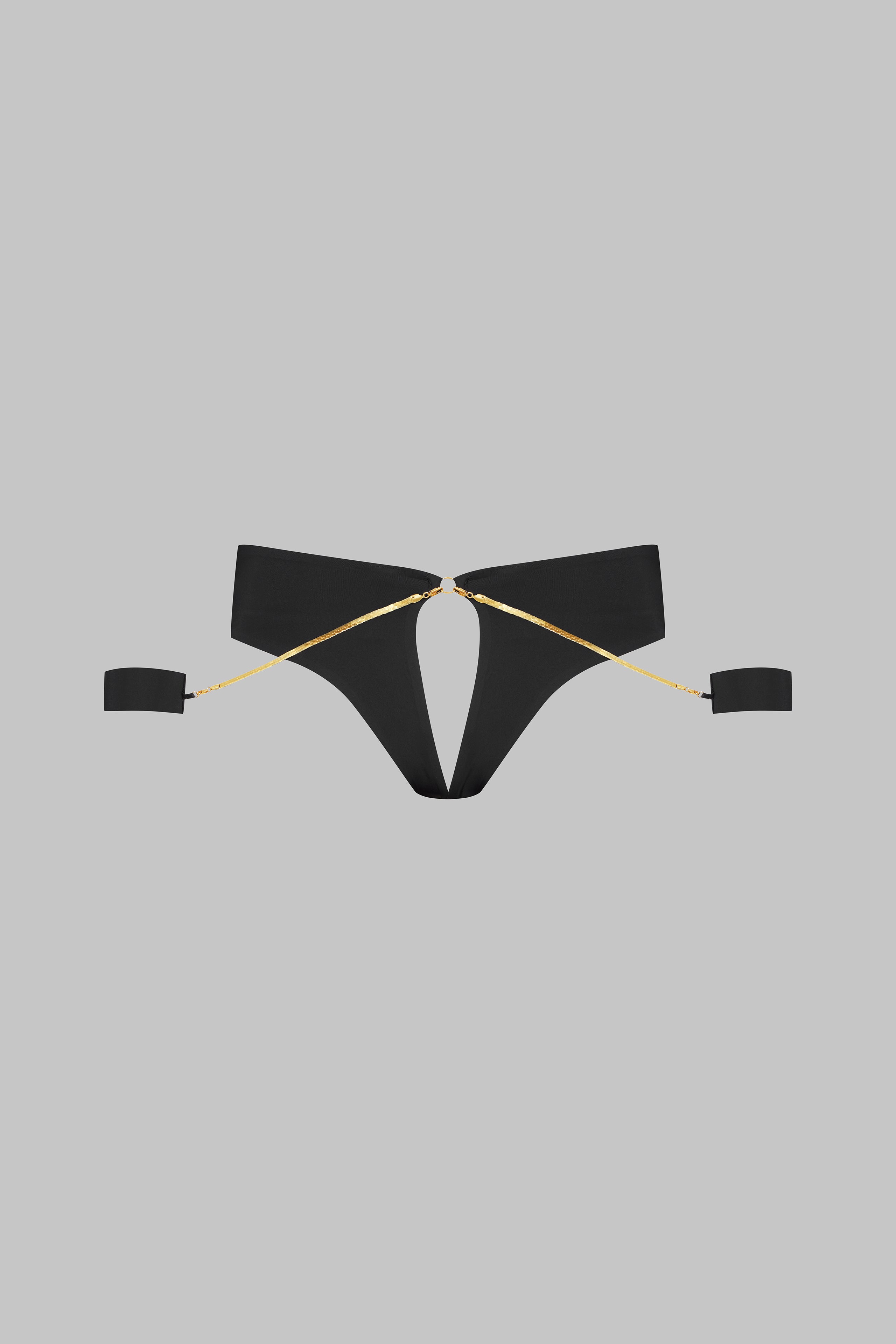 Tanga Ouvert Menottes Bijoux - Tapage Nocturne