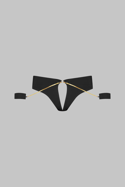 Tanga Ouvert Menottes Bijoux - Tapage Nocturne