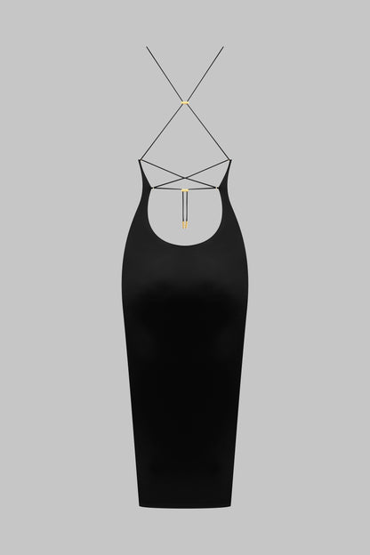 Robe midi dos ouvert - French Kiss