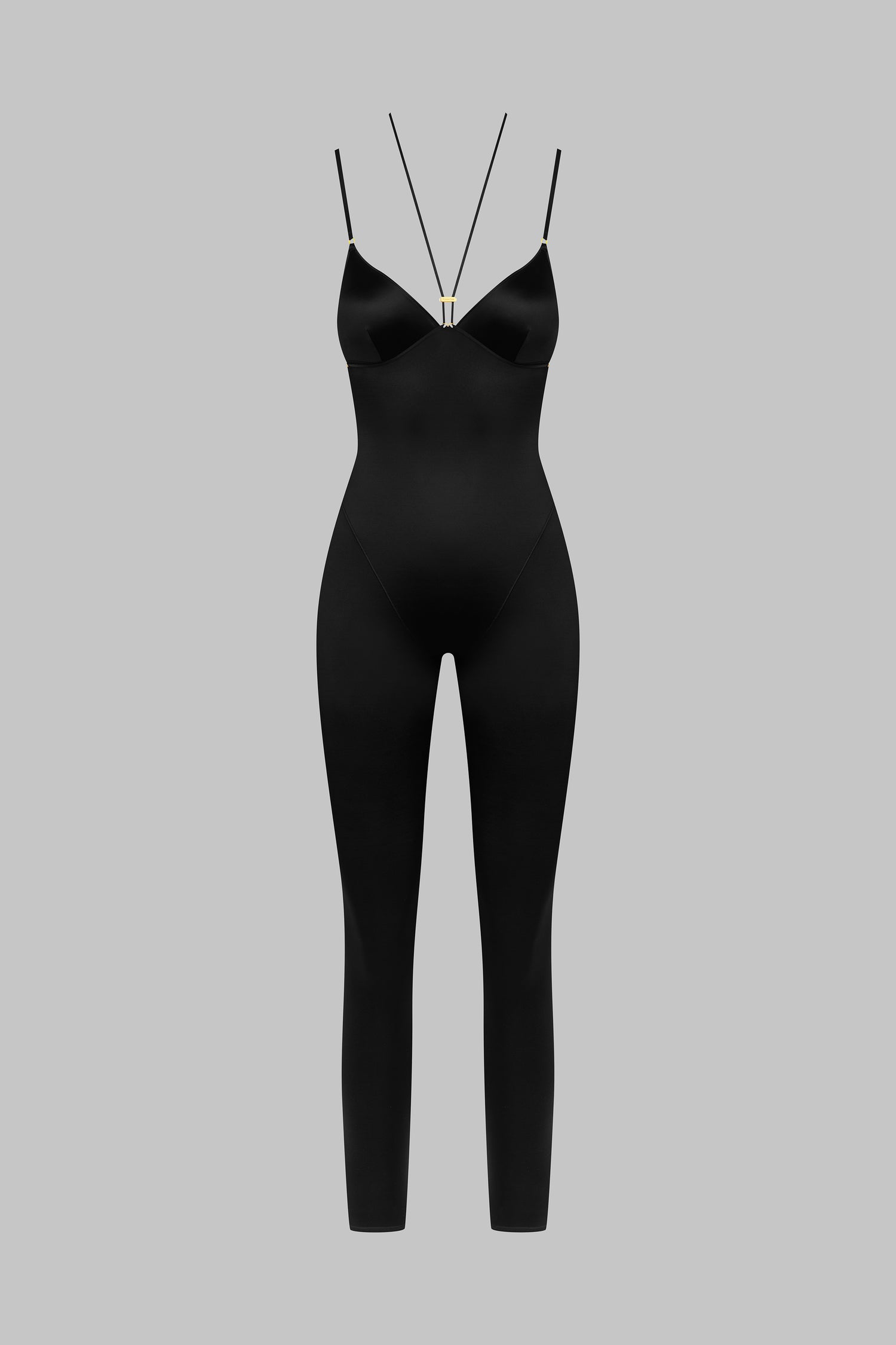 Open back strappy jumpsuit - French Kiss
