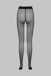 Collant illusion résille Signature couture 25D - Legwear