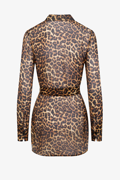 Shirt Dress - Safari
