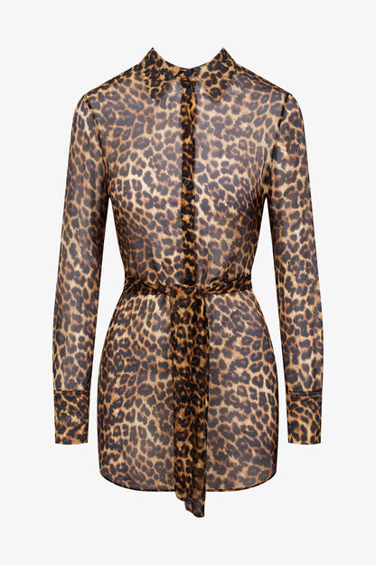 Shirt Dress - Safari