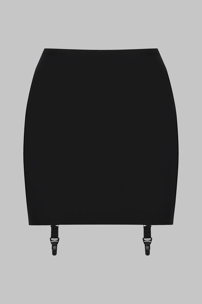 Jupe courte porte-jarretelles - Nuit Infinie