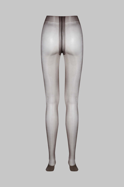 10D Glossy Tights - Smoked - Legwear