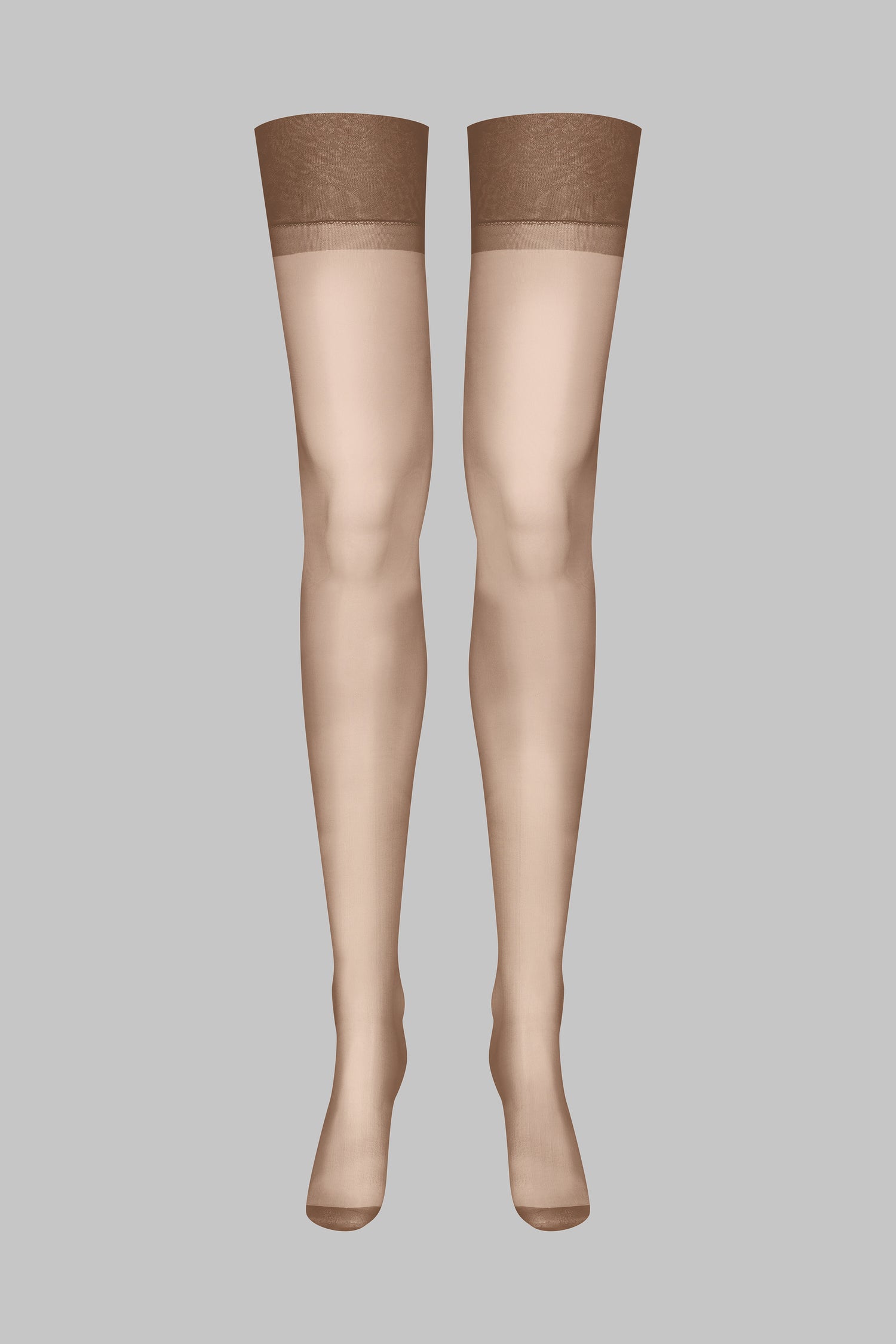 Bas nylon 15D - Marron - Legwear