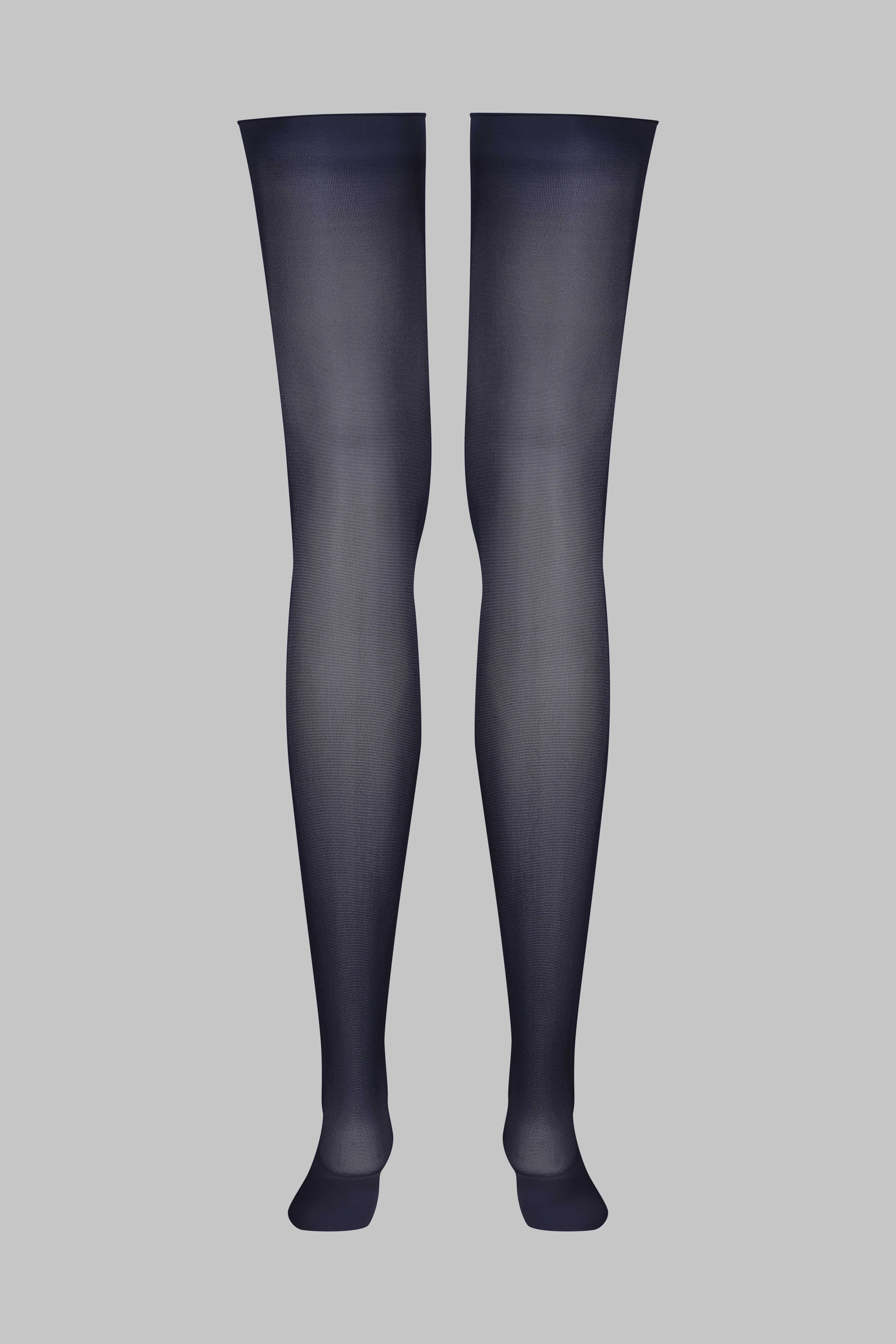 Bas Coupés Roulés 40D - Gris - LEGWEAR