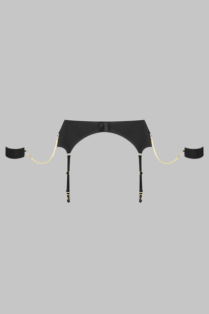 Strumpfhalter mit Handschellen und Schmuck - Tapage Nocturne