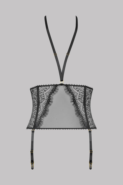 Waist cincher suspender belt - Accroche Coeur