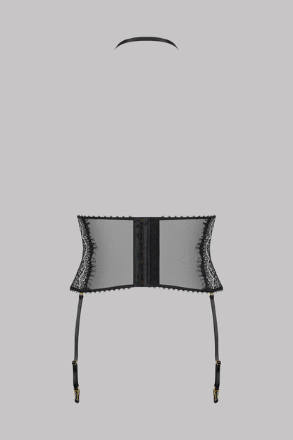 Waist cincher suspender belt - Accroche Coeur