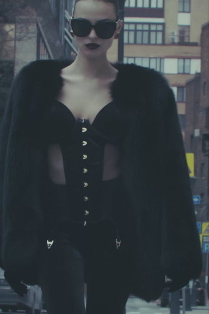 Open Garter Corset - ROCOCO