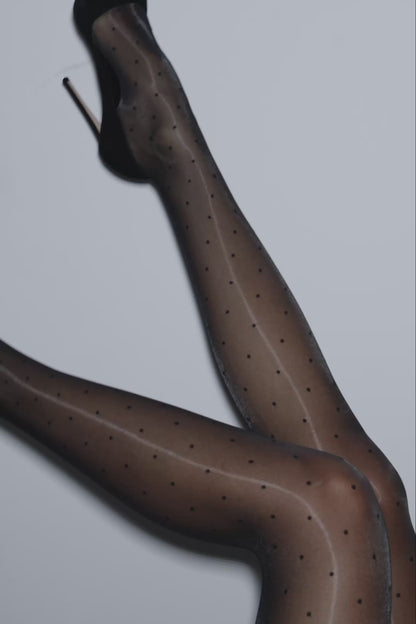 Plumetis collant lucidi - 15D - Legwear