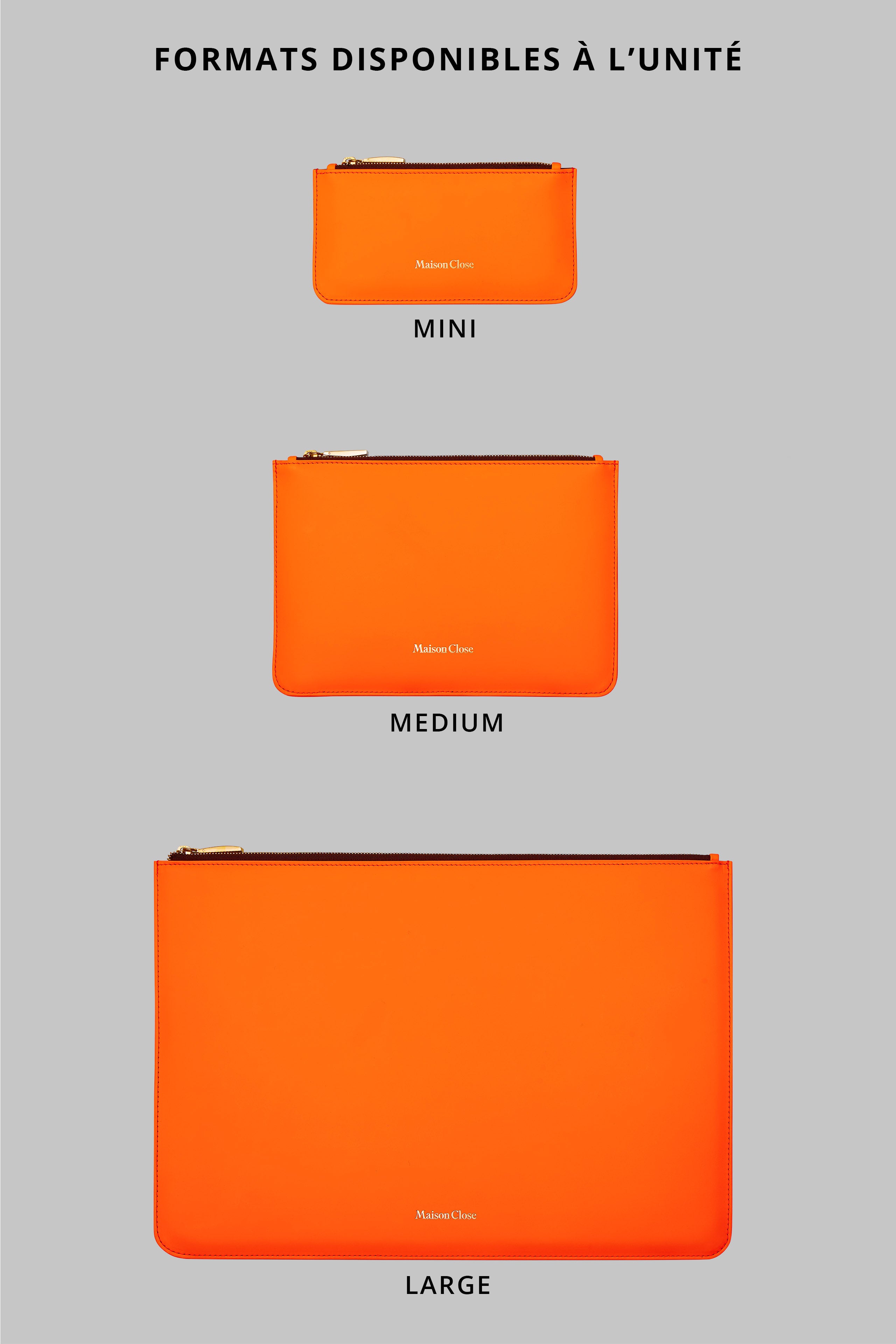 pochette-en-cuir-orange-fluo-maison-close