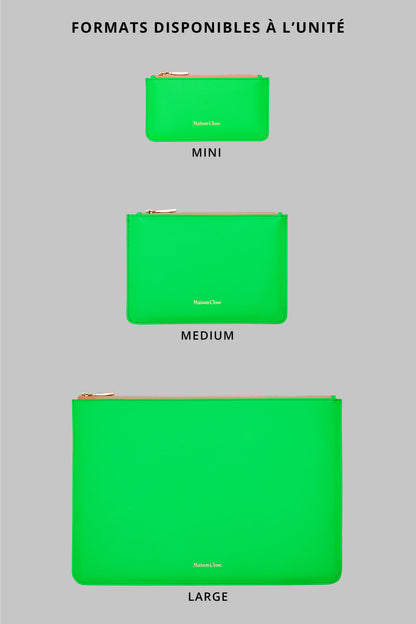 pochette-en-cuir-vert-fluo-maison-close