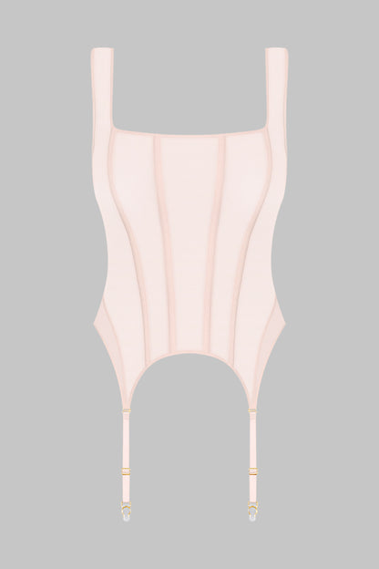 Corset with garter belt - L&