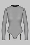 Body string avec porte-jarretelles - Corps à Corps