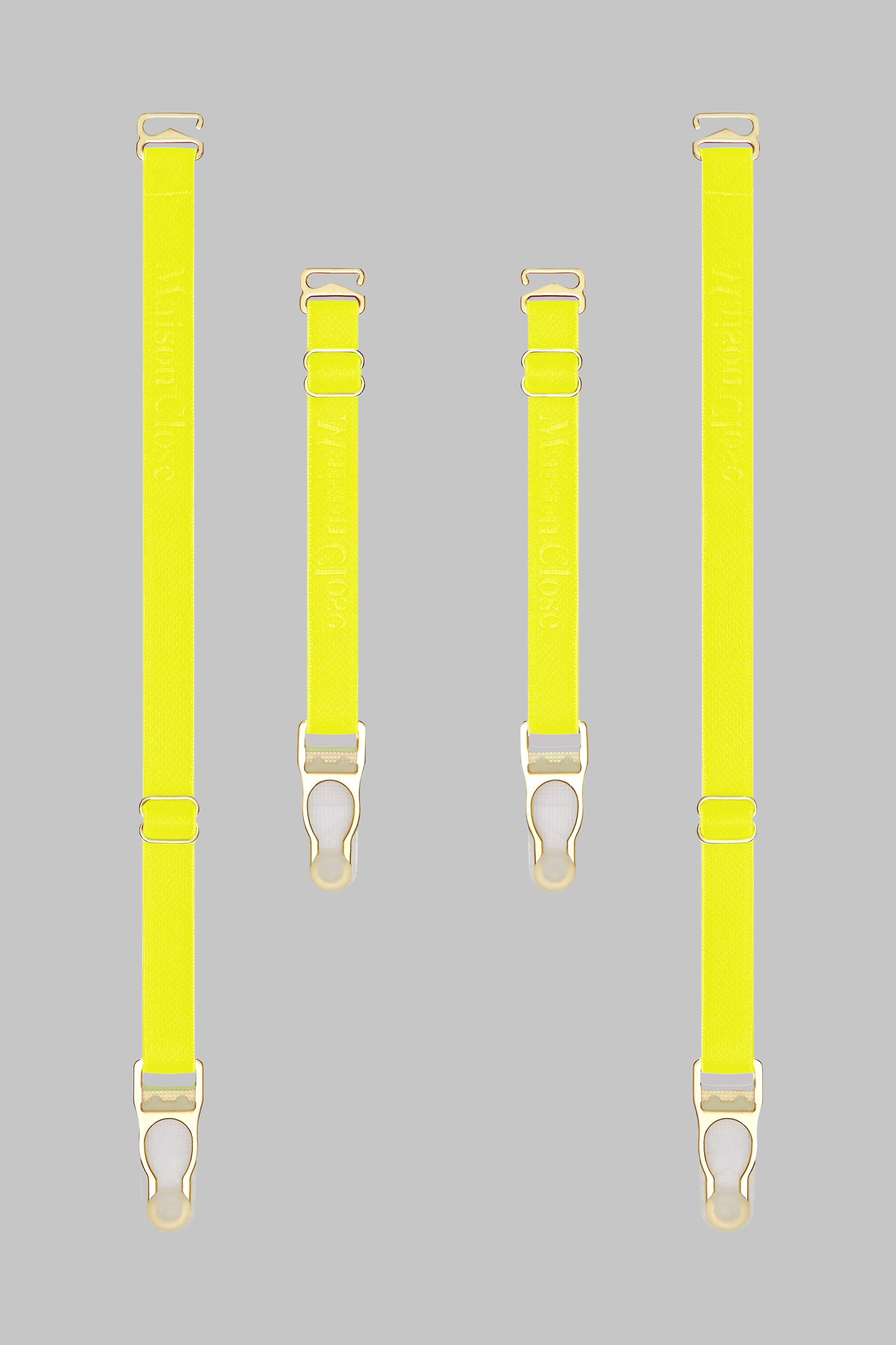 jarretelles-signature-jaune-fluo-or-4-pieces-maison-close