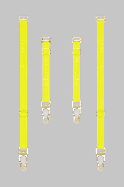 jarretelles-signature-jaune-fluo-or-4-pieces-maison-close