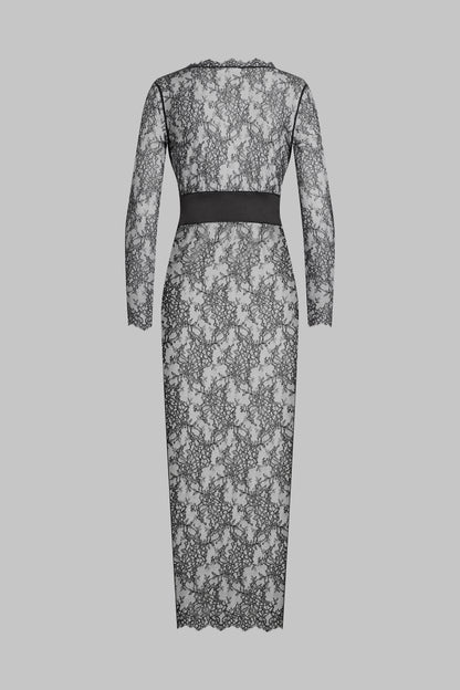 Robe longue cache-cœur - Rendez-Vous Privé